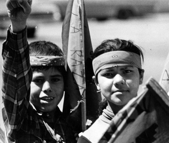(3377) Children, demonstrations, circa 1970s (3377) Children, demonstrations, circa 1970s